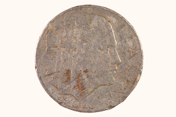 Very old 20 Cent Lira Coin
