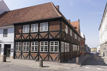 Fachwerkhaus an der Ecke