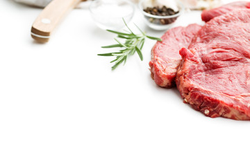 fresh raw beef