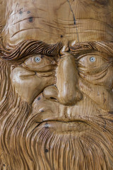Carving in wood