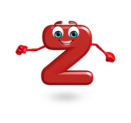 Cartoon Character of alphabet Z