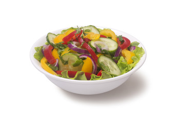 cucumber pepper salad