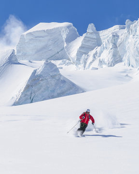 grandiose Kulisse zum Skifahren