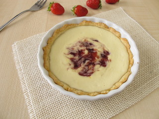 Quark-Erdbeer-Tarte