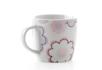 empty cup of coffee or mug