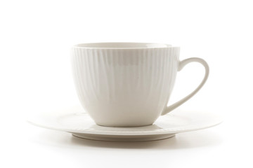 empty cup of coffee or mug