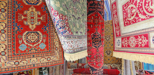 luxurious carpets of fine Eastern manufacturing for sale