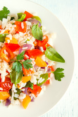 rice and vegetables © mizina