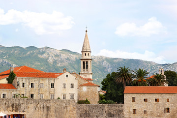 Fototapeta na wymiar Budva old town. Montenegro. Adriatika