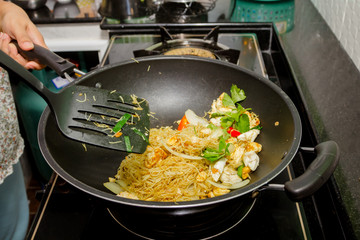 stir-fried noodles