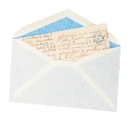 envelope with letter