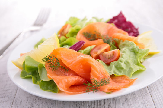 Smoked Salmon Salad