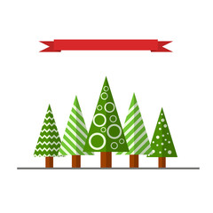 Christmas tree icon