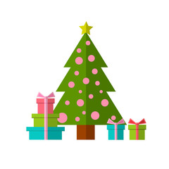 Christmas tree icon