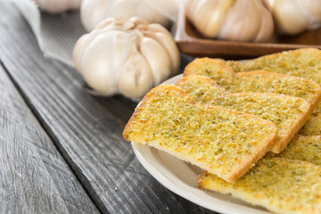 crispy bread garlic