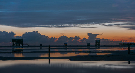 Fototapeta premium Schöner Blick auf die Nordsee