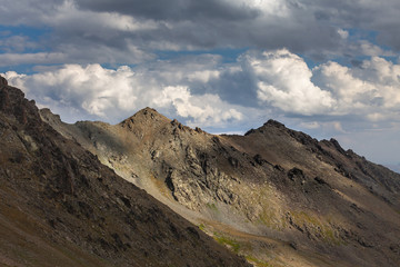 Beautiful landscapes with high mountains of Turkey