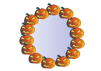 Hallowen,czaszki,zombi,dynia © monikakosz