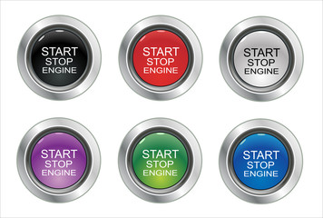 Start Stop Engine button set