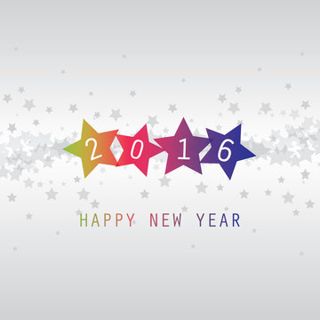 New Year Card - Happy New Year 2016