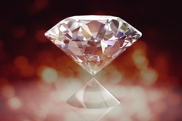Diamond jewelery (high resolution 3D image)