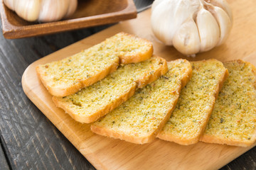 crispy bread garlic