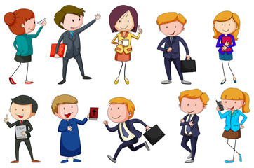 Different type of occupations