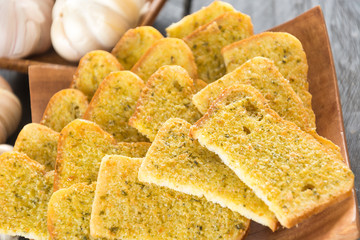 crispy bread garlic