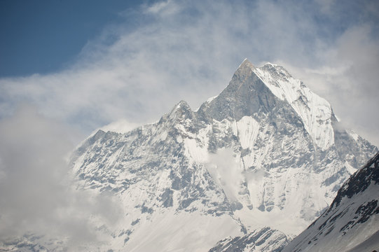 Machapuchare in Pokhra