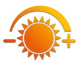 chauffage climatisation réglage plus moins