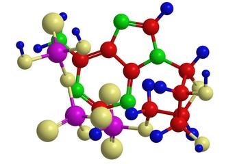 Molecular structure adenosine triphosphate (ATP)