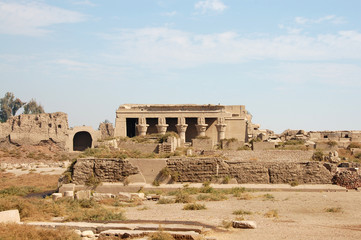 Fototapeta premium The temple of Dendera in Egypt
