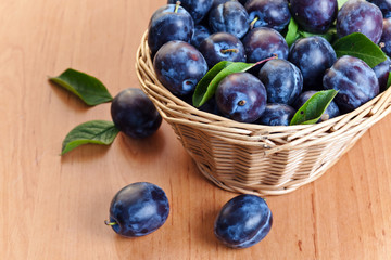 blue plums