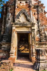 World Heritage Site in Ayutthaya, thailand