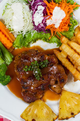 steak and papper sauce