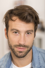 Fototapeta premium Portrait of handsome 30-year-old man