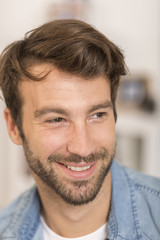 Fototapeta premium Portrait of handsome 30-year-old man
