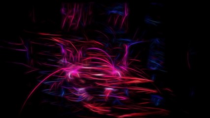 Abstract chaos of energy lines