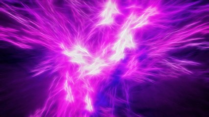 Fototapeta na wymiar Massive explosion of the pink energy