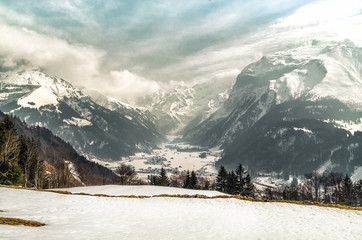 Swiss Alps.