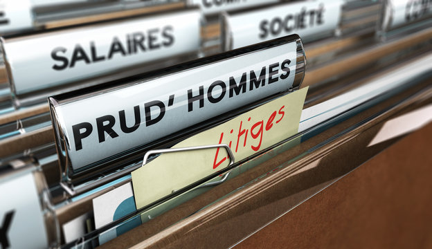 Conseil des Prud'hommes, litige entre salari&eacute; et employeur
