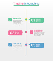 Timeline infographic business template.