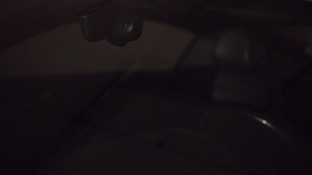 Expensive leather interior of the car