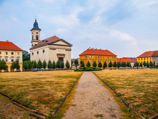 Town square in Terezin