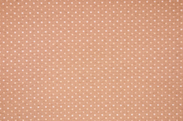 Colorful textile texture with dots pattern closeup