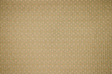 Colorful textile texture with dots pattern closeup