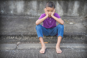 A young Asian boy who is scared and alone, he is at high risk of being physically, mentally and sexually abused and trafficked. His mental health is of great concern.