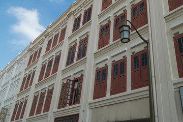 Red shutter in SIngapore