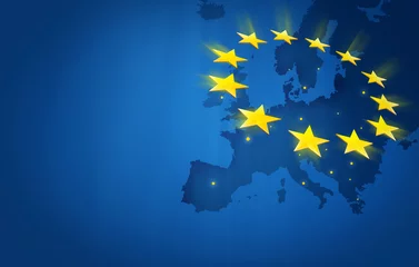Deurstickers Europese plekken Europa