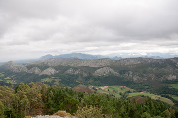 Fototapeta na wymiar Landscape in Picos de Europa